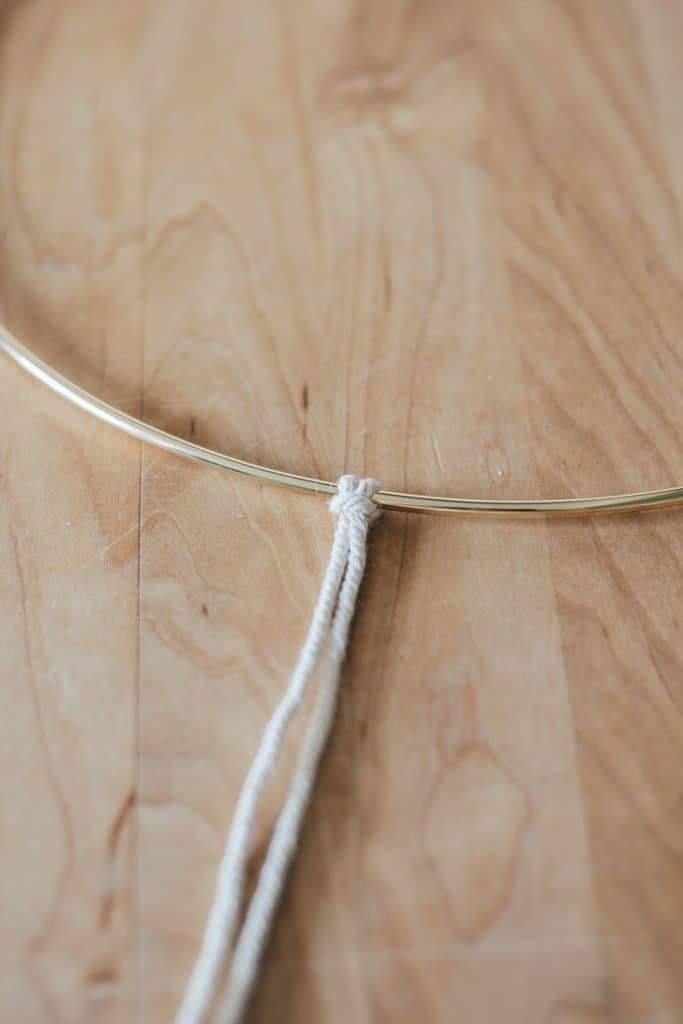 Basic Macrame Knots + Printable Macrame Knots PDf - Decor Hint Double Half Hitch Knot