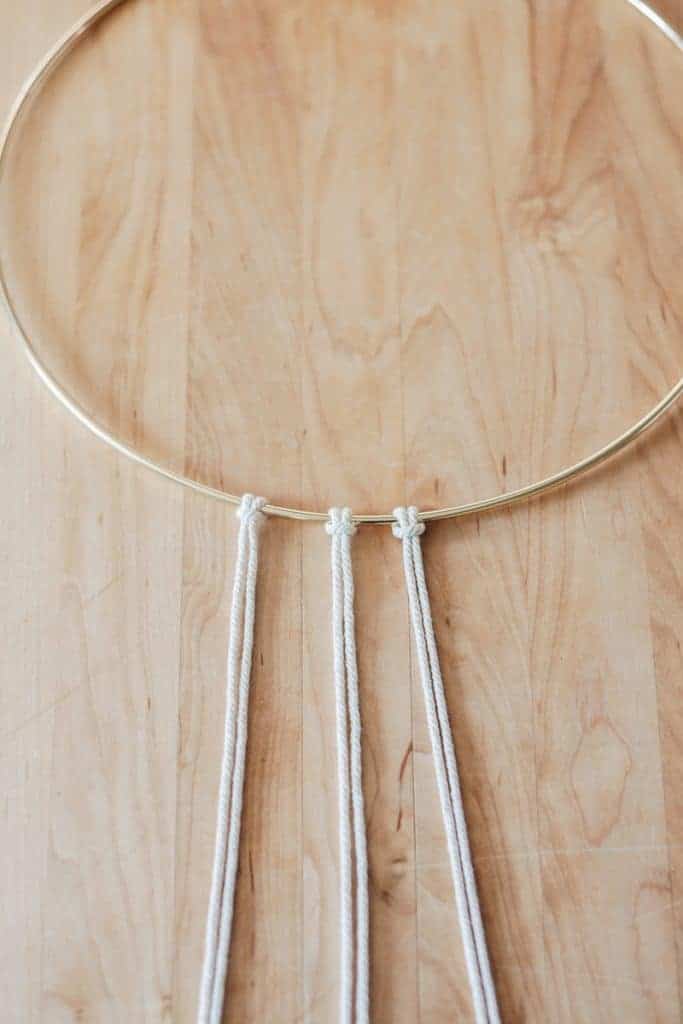 Basic Macrame Knots + Printable Macrame Knots PDf - Decor Hint Double Half Hitch Knot