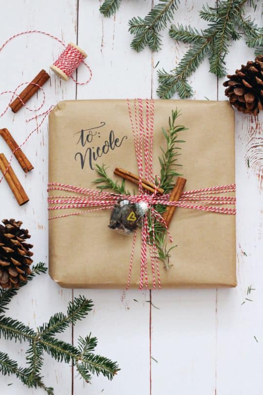 Creative Brown Paper Wrapping Ideas Decor Hint