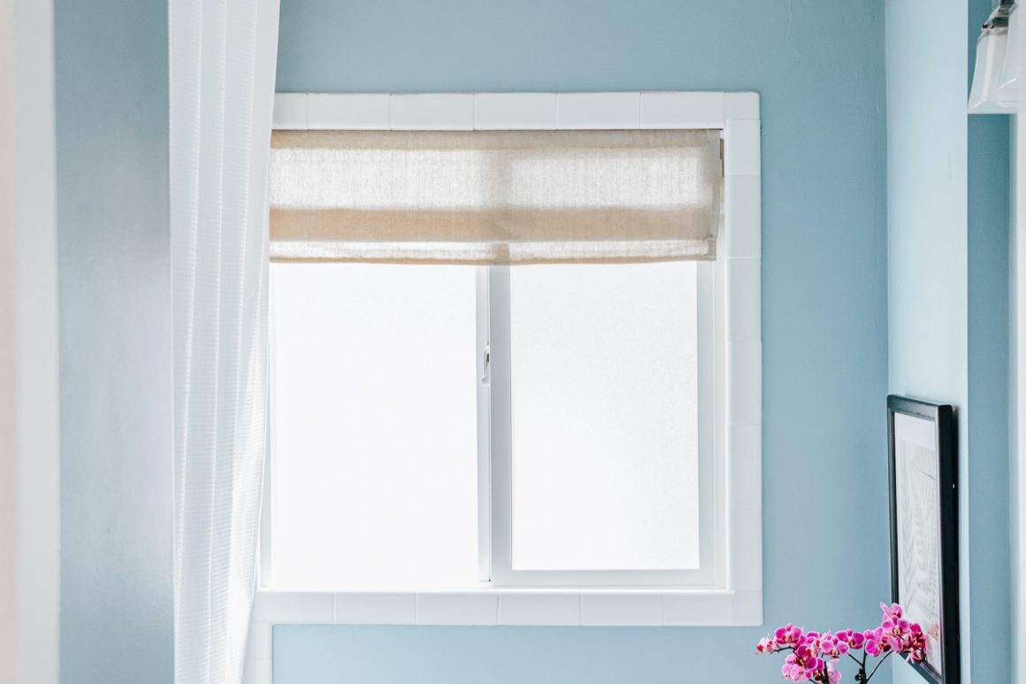 How To Make Diy Faux Roman Shades With Tension Rods Decor Hint