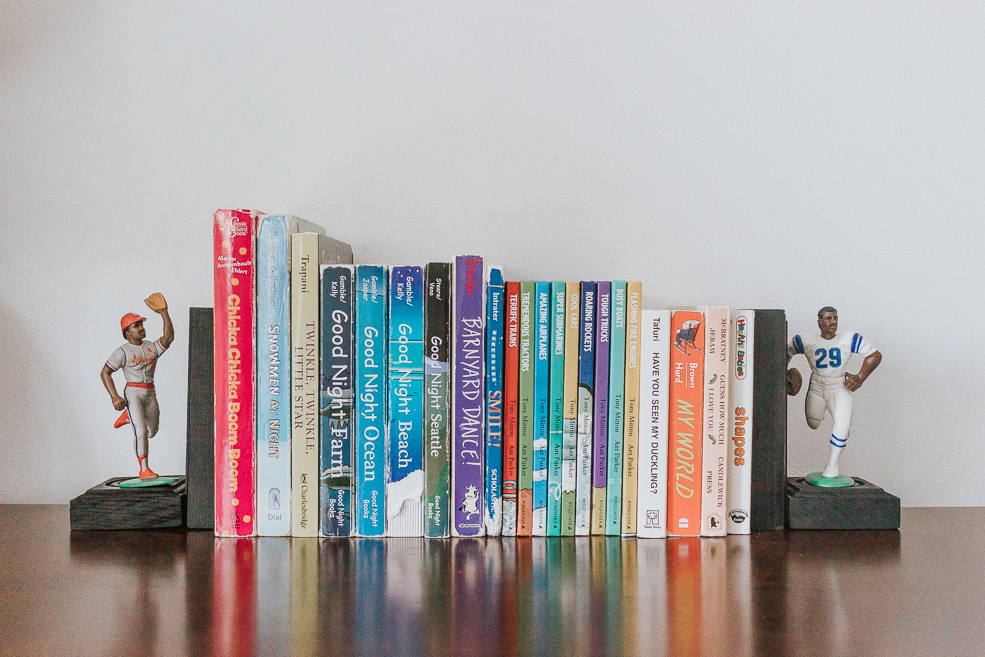 weighted wooden bookends diy