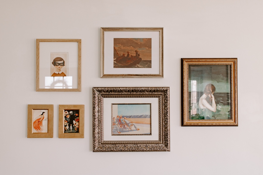cheap gallery wall how to