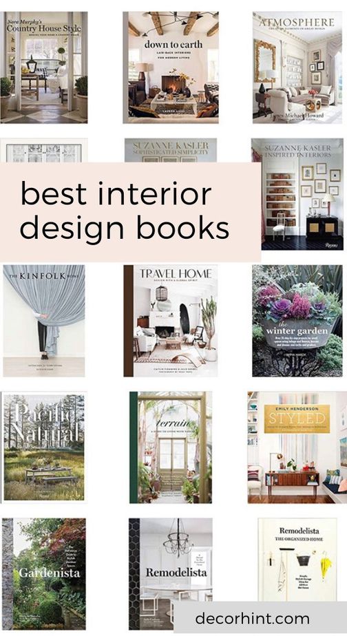 29 Interior Design Books You Must Read Decor Hint