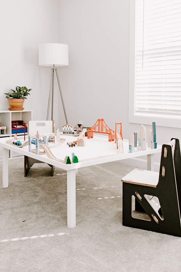 Diy activity table for kids