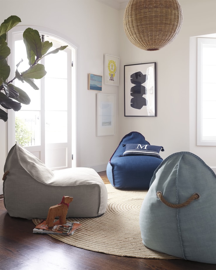 Crate and kids discount bean bag chair