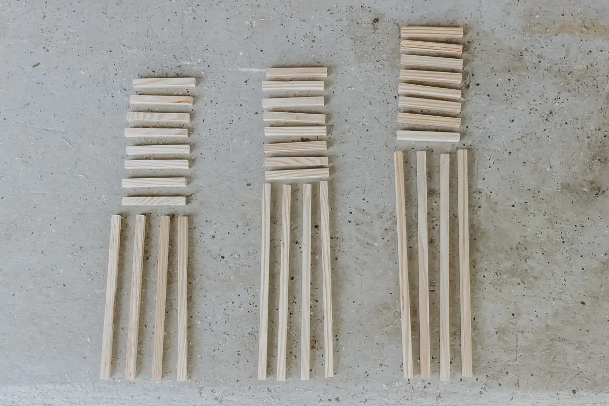 Pretty DIY Wood Lanterns - Decor Hint DIY wood Lantern pieces