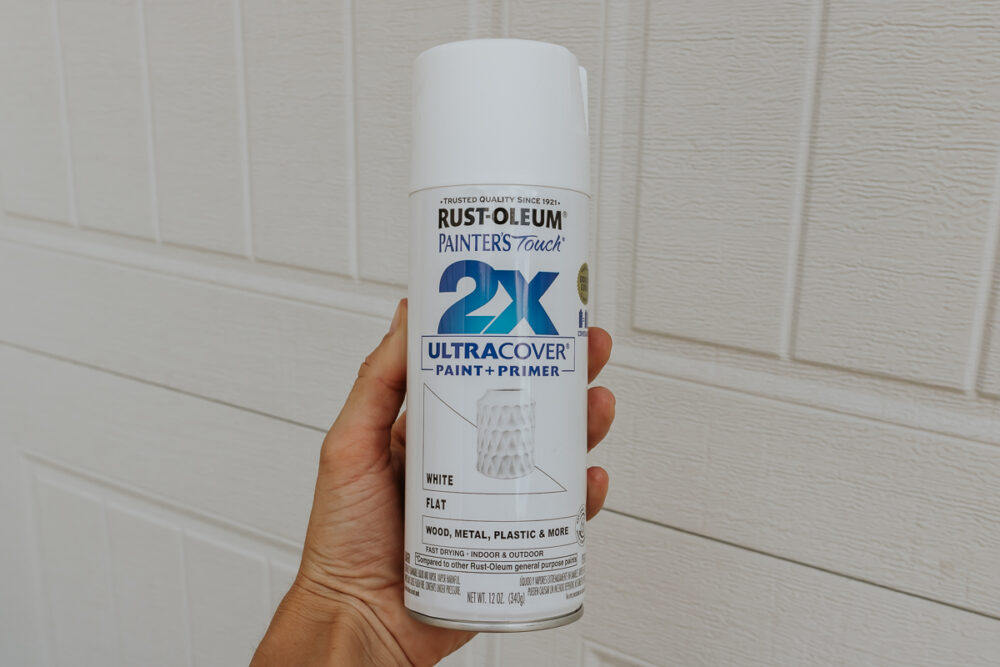 rustoleum painters touch 2x paint and primer - how to paint plastic planters