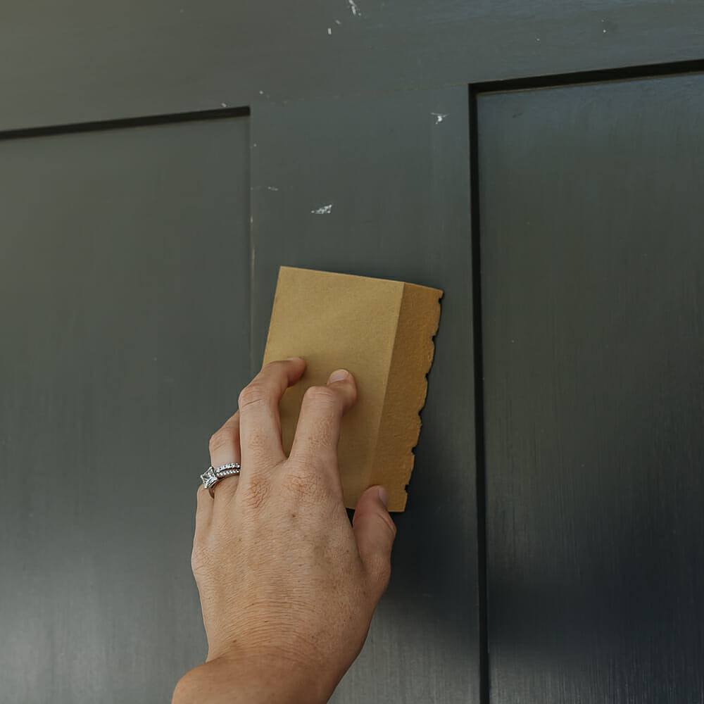 How To Paint A Front Door Without Removing It DecorHint