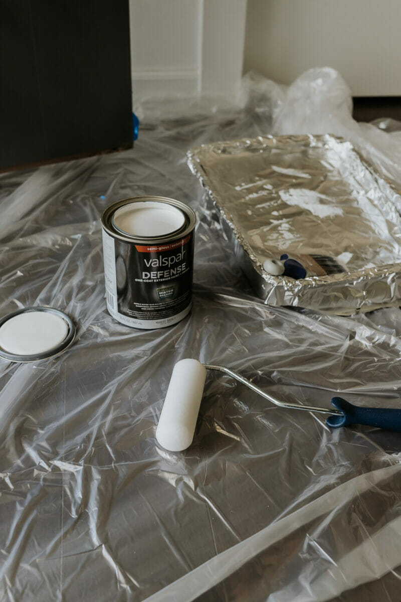 How To Paint A Front Door Without Removing It