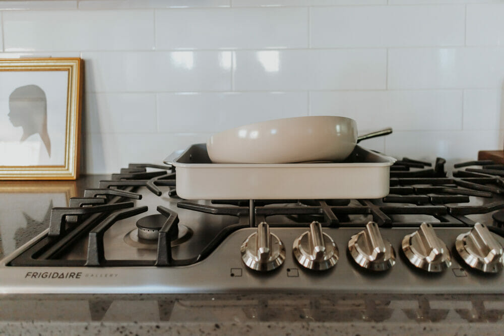 Caraway Sauté Pan Review: It Makes Batch Cooking a Breeze