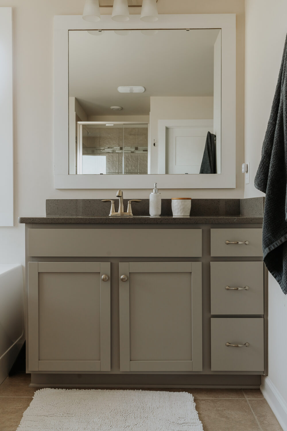 our new shiplap bathroom - Decor Hint before - our bathroom before the renovation