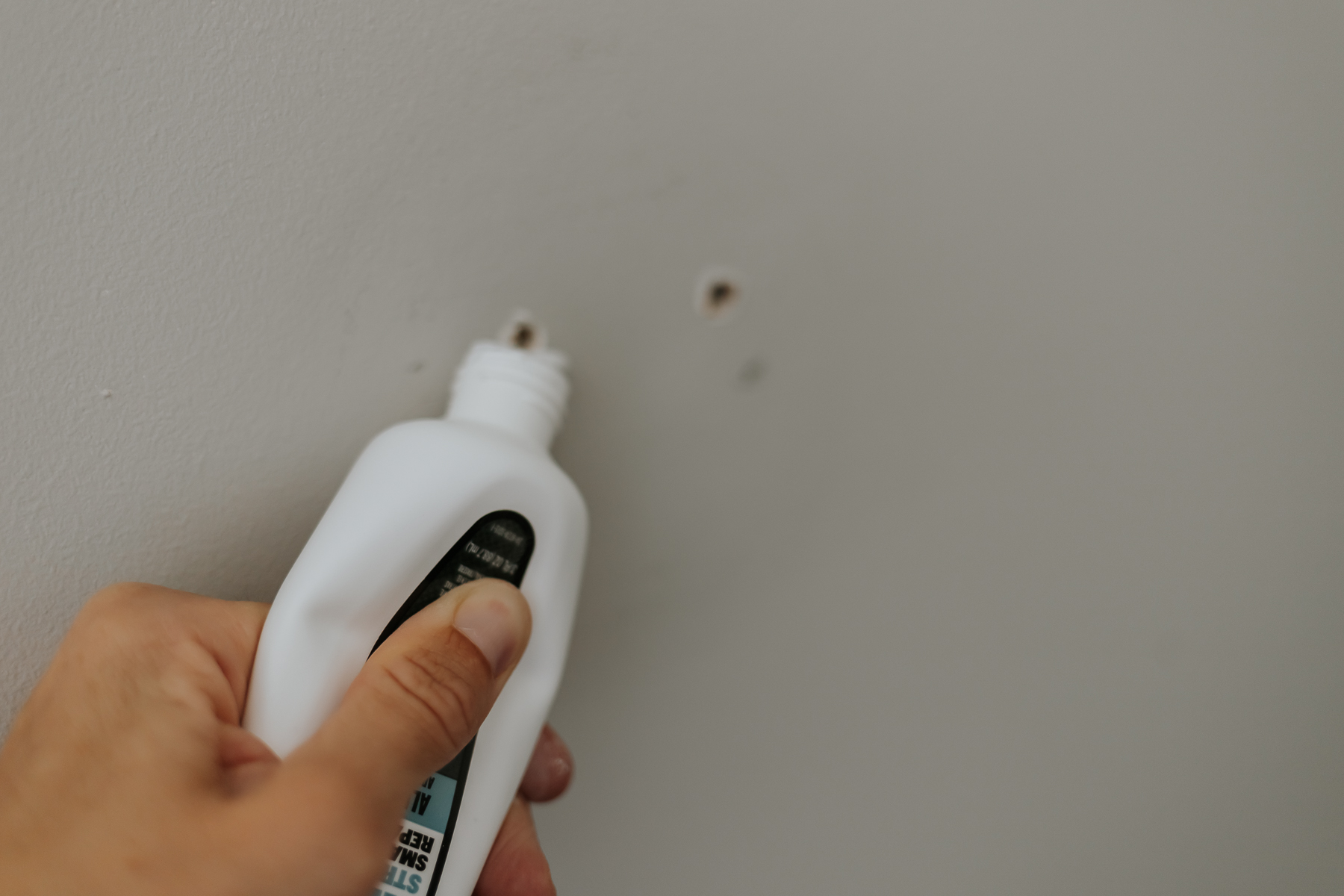 My Favorite Tool To Fill Nail Holes In Drywall