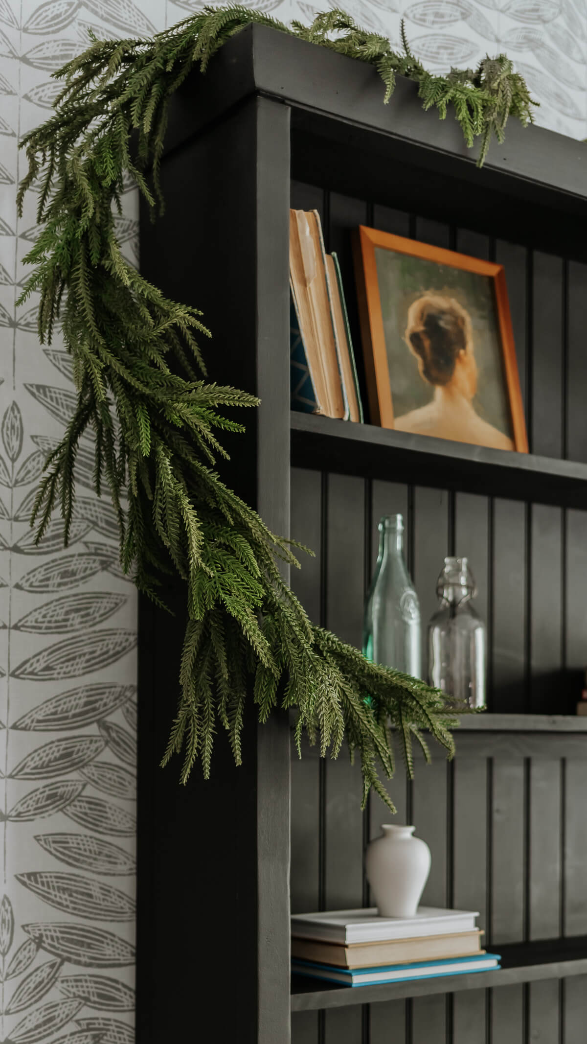 4 Favorite Faux Garlands for 2024 (Most are Budget Friendly!) - Decor Hint Norfolk Pine Garland from Amazon