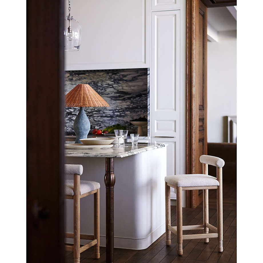 Have you Considered a Table Lamp on your Kitchen Counter? - Decor Hint crate and barrel, athena calderone