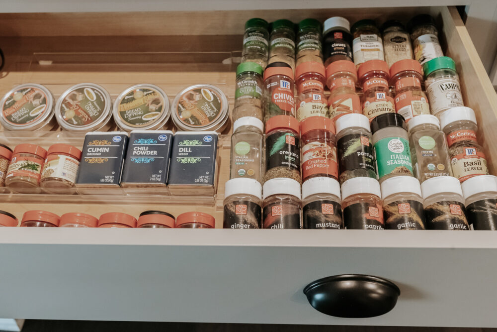 14 Amazon Organization Finds I swear by (and would buy again) - Decor Hint in drawer spice rack amazon