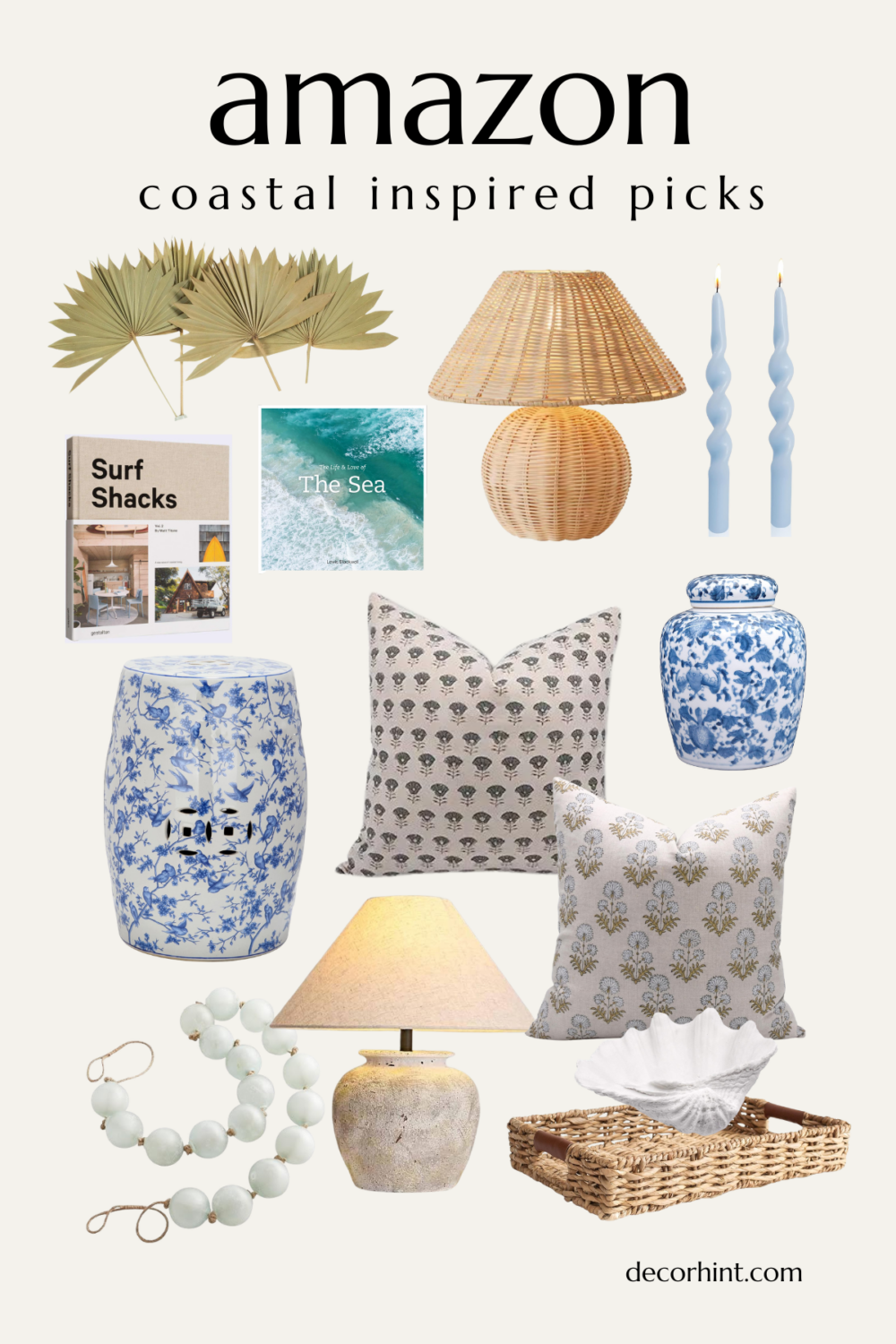 Stylish Coastal Decor Finds on Amazon - Decor Hint amazon coastal inspired decor