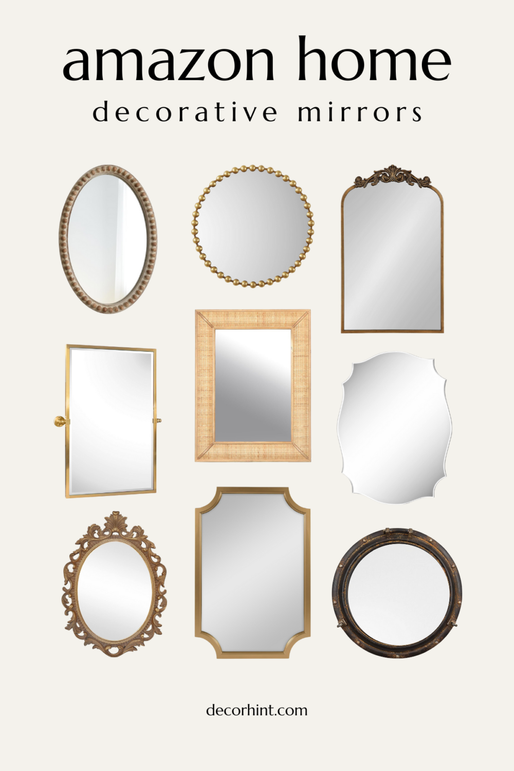 The Versatile Decor Piece Your Home Needs - Decor Hint amazon decorative mirrors