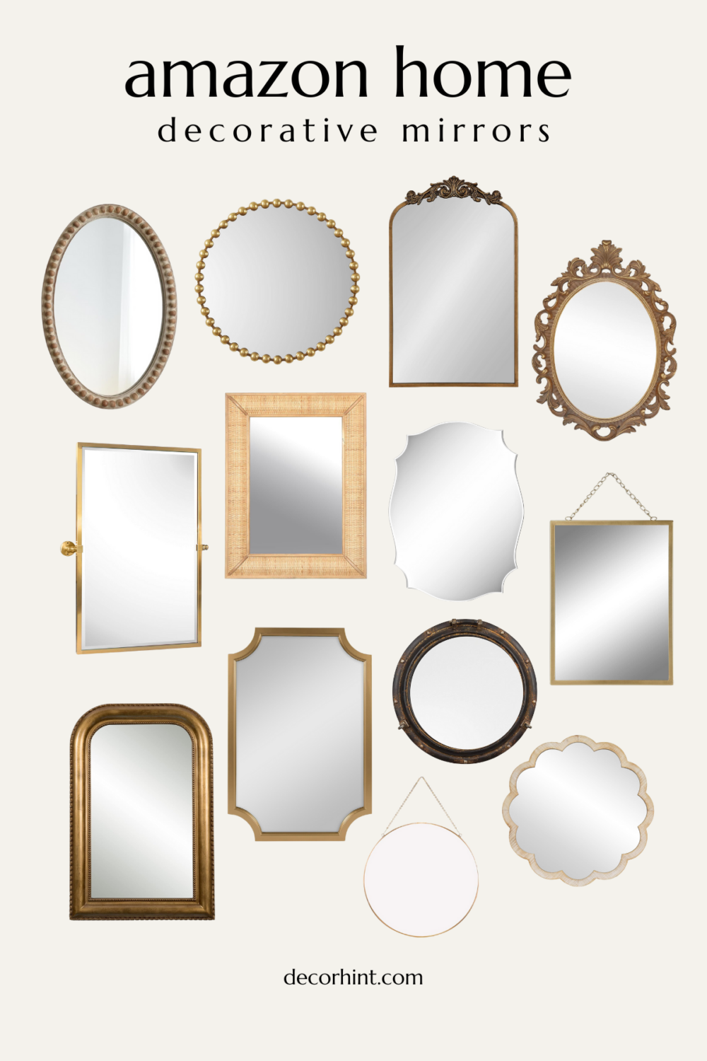 The Versatile Decor Piece Your Home Needs - Decor Hint Amazon Mirror Roundup