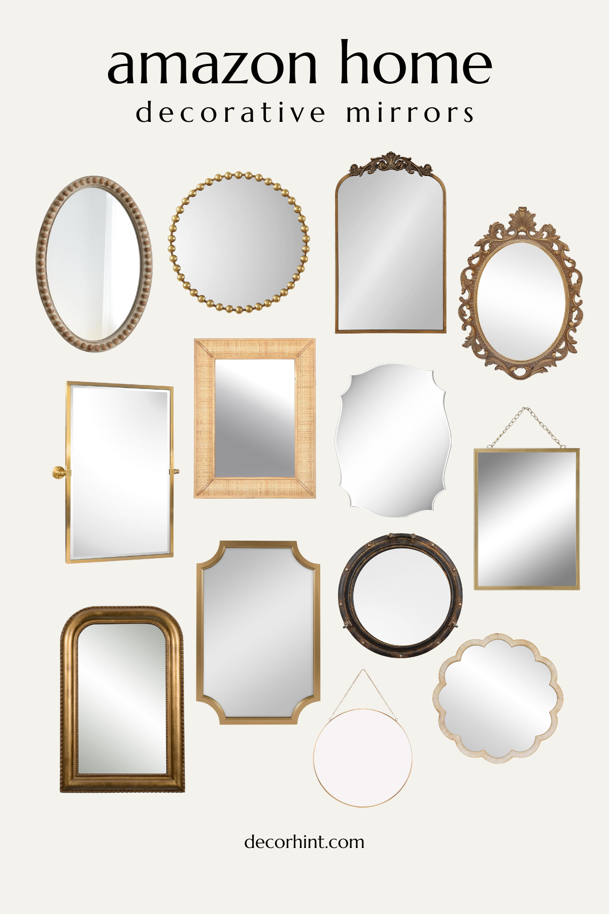 The Versatile Decor Piece Your Home Needs - Decor Hint Amazon Mirror Roundup