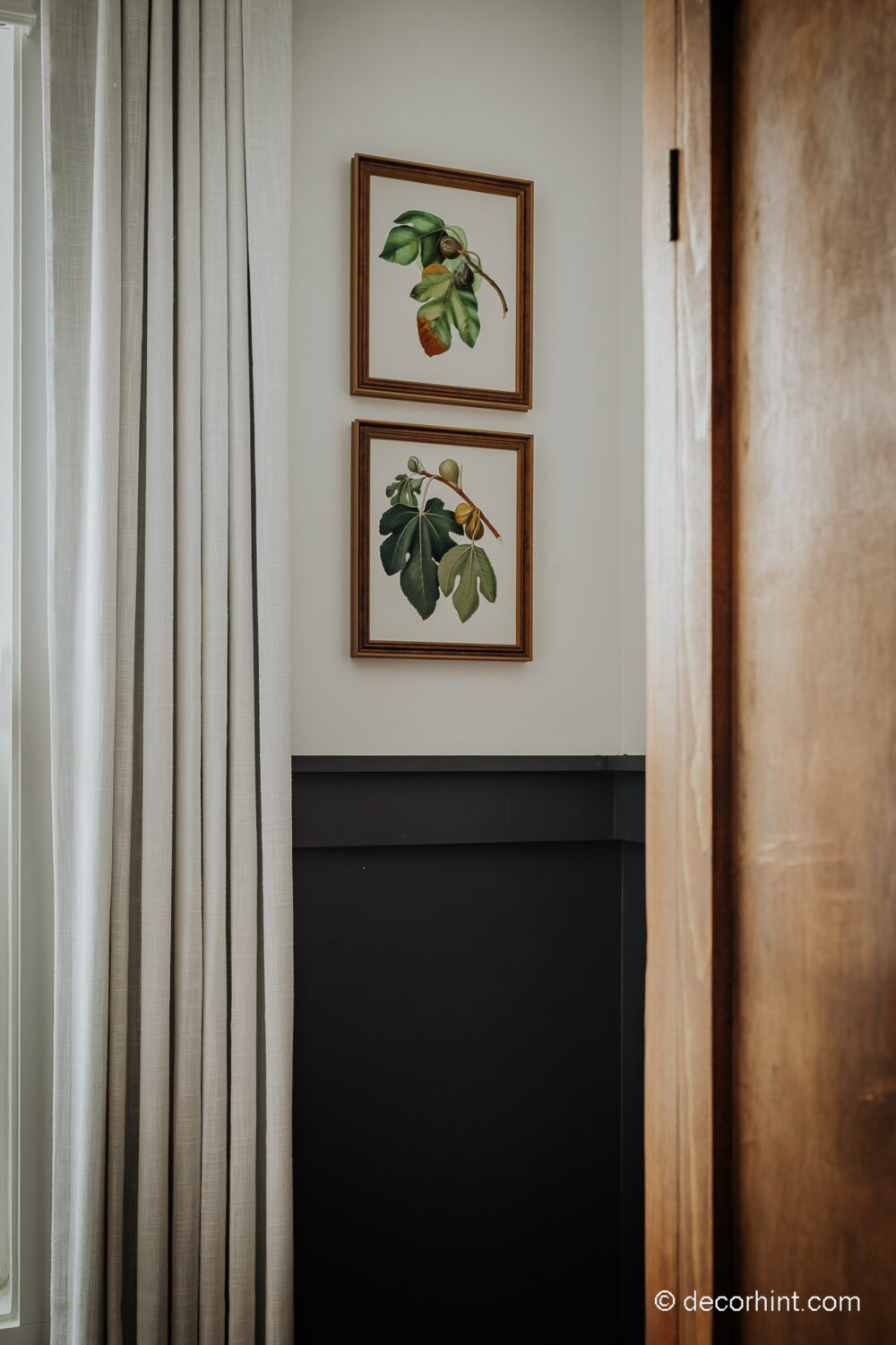 Breathe Life into Your Breakfast Nook with These Easy Ideas - Decor Hint framed fig prints in a breakfast nook