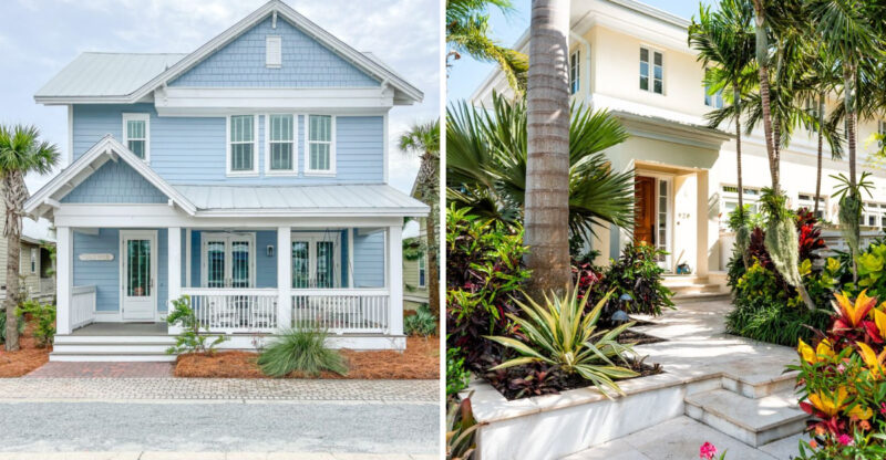 10 Coastal-Inspired Curb Appeal Ideas From Florida Homes