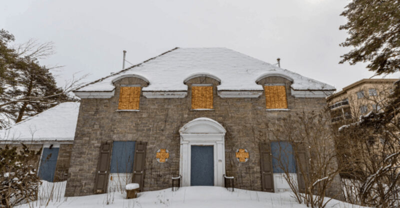 Beautiful Abandoned Old Stone Mansion From 1937
