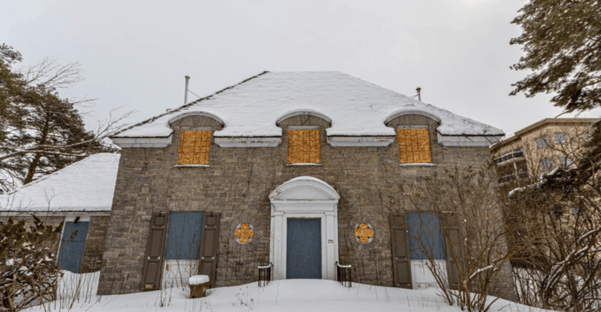 Beautiful Abandoned Old Stone Mansion From 1937 1 - Decor Hint