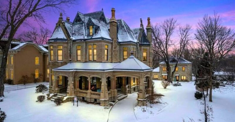 Take A Peek Inside This Stunning 1885 Brick Estate In Saint Joseph