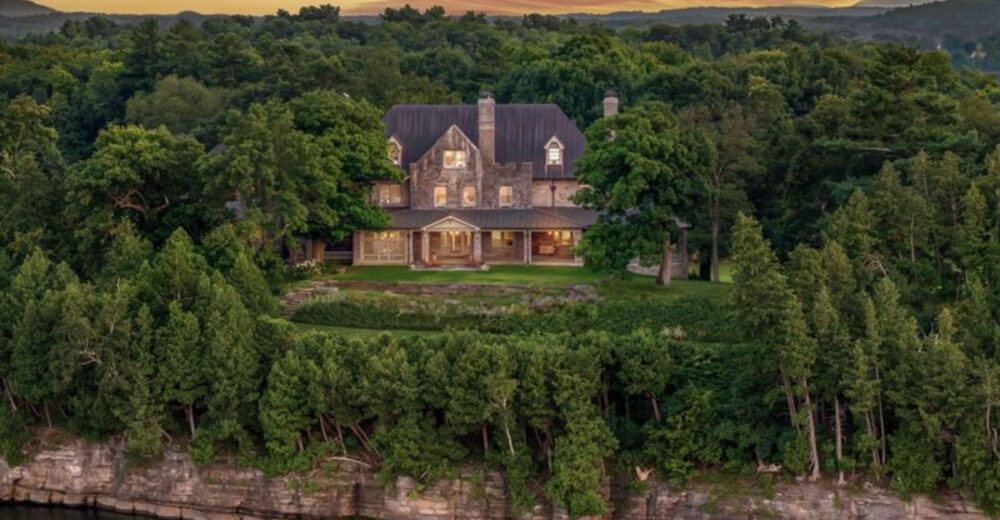 Tour The 1898 Colonial Stone Revival On 345 Acres In Vermont - Decor Hint