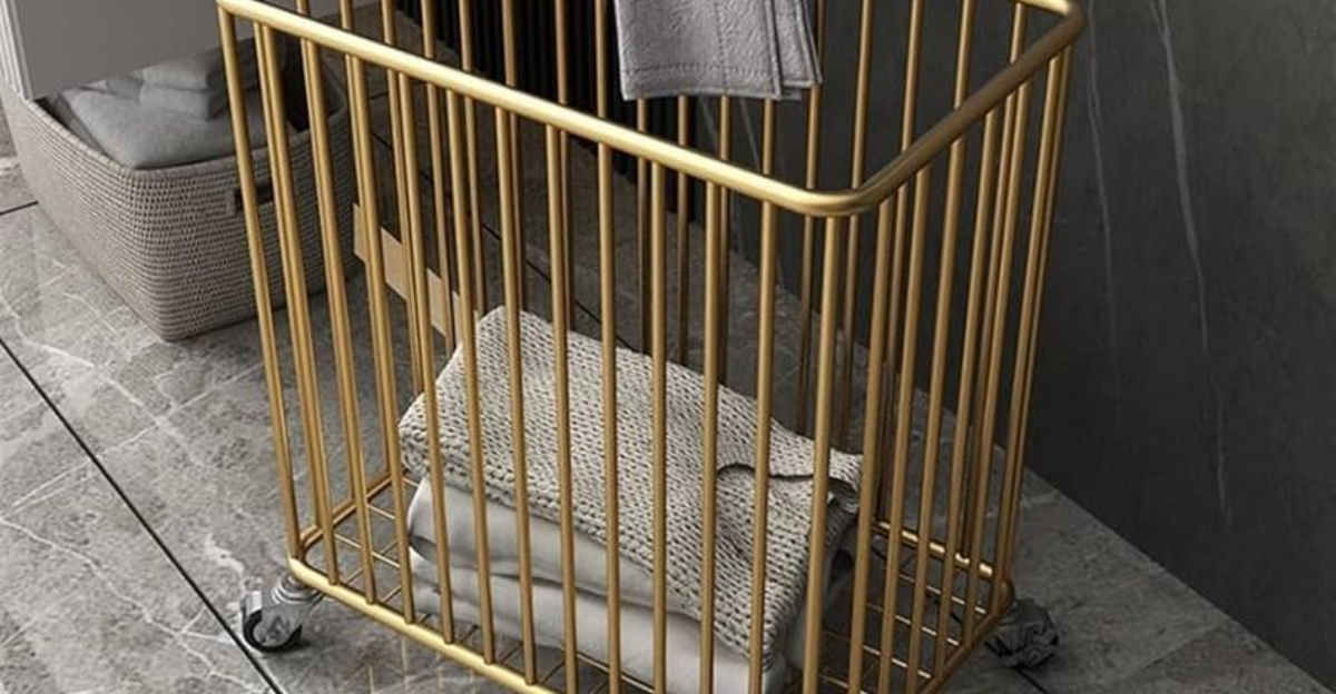 11 Beautiful Hampers That Dress Up Your Laundry Routine - Decor Hint