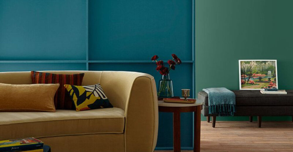 11 Interiors That Make A Case For The Blue Green Color Combo - Decor Hint