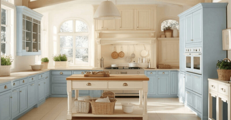 17 Blue Kitchen Cabinets That Display Elegance And Good Taste