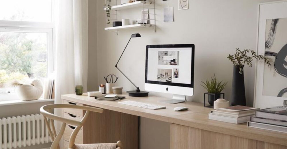 18 Desk Setup Tips For Better Work Life Balance - Decor Hint
