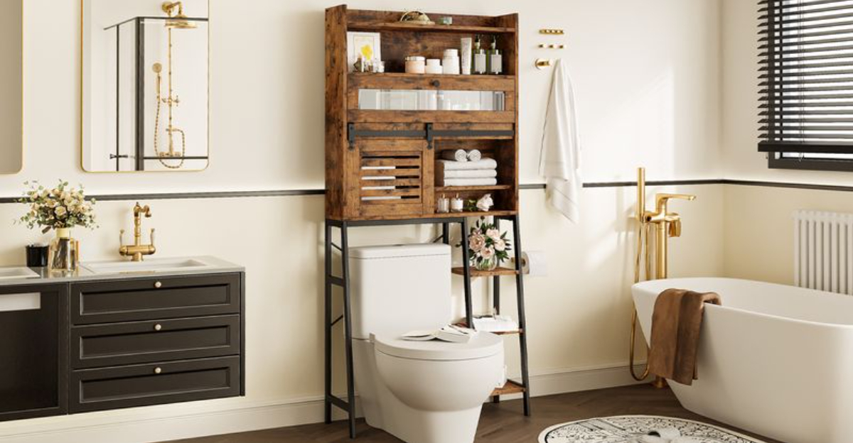19 Smart Ways To Use That Space Above The Toilet - Decor Hint 19 Smart Ways To Use That Space Above The Toilet - Decor Hint