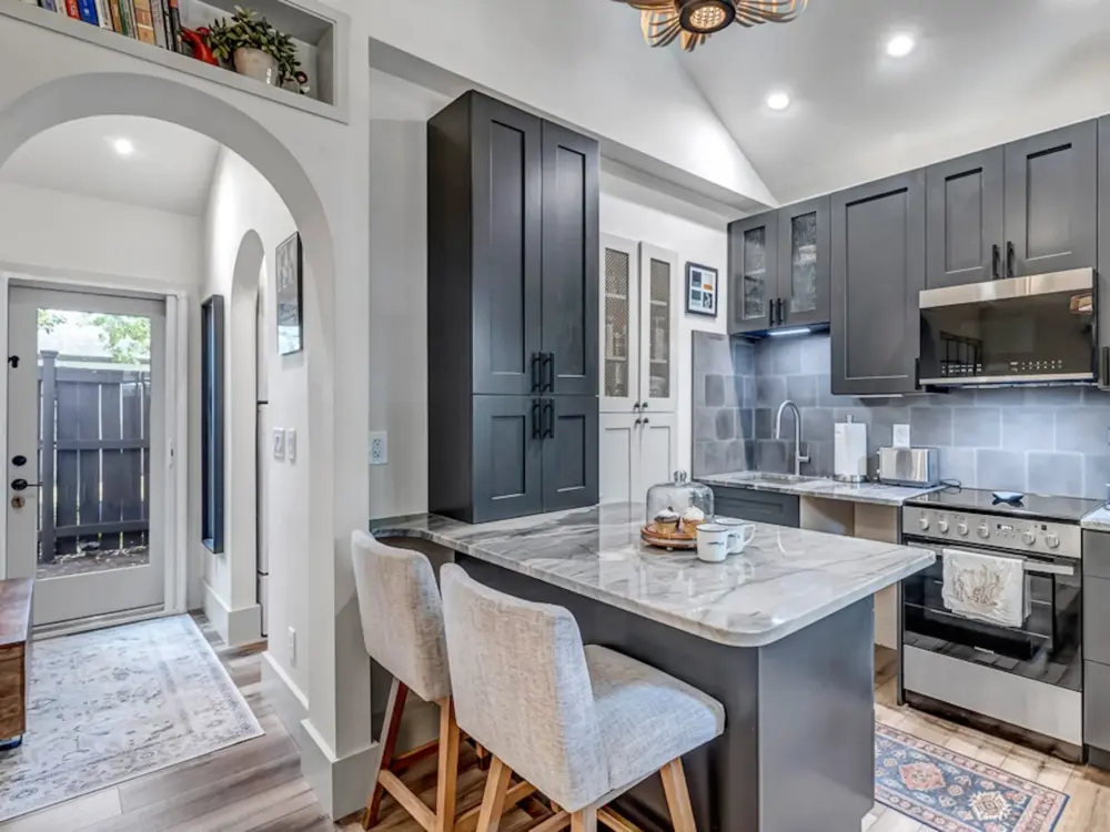 Family Turns Garage Into $69K Apartment So Son Can Launch Startup Rent-Free - Decor Hint Cooking Up Efficiency
