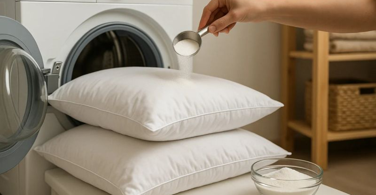 I Tried 6 Ways To Wash Pillows, And The Winner Was Transformative - Decor Hint I Tried 6 Ways To Wash Pillows And The Winner Was Transformative - Decor Hint
