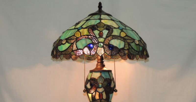 Tiffany-Style Stained Glass Lamps