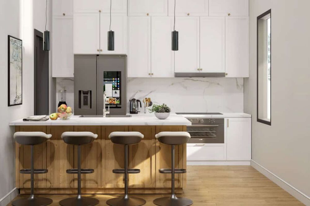 This 884 Sq Ft Granny Pod Redefines Compact Living With Comfort And Style - Decor Hint Kitchen Design Highlights