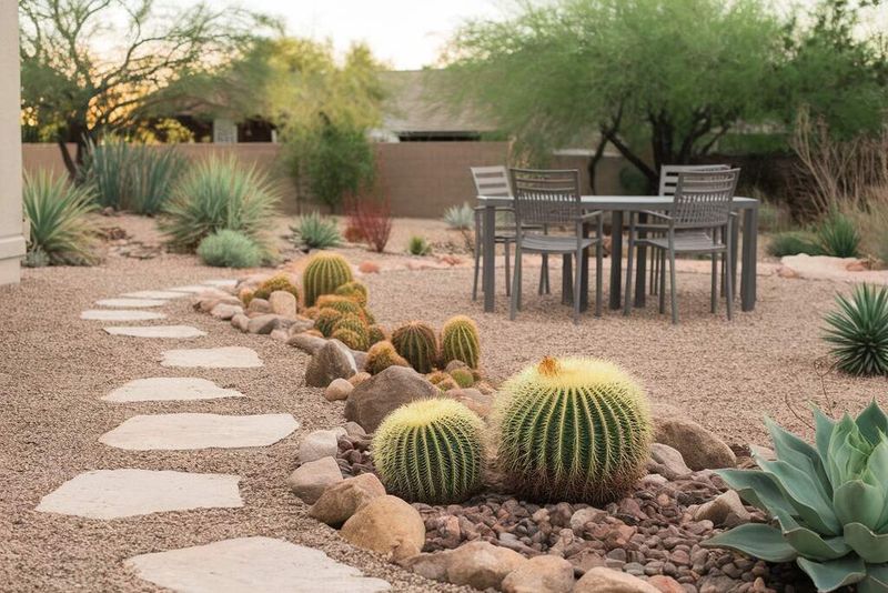 Desert Oasis with Succulents