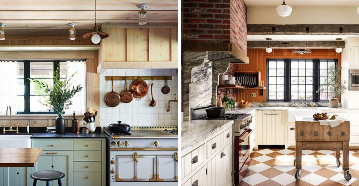 10 California Country Kitchens That Bring Rustic Charm To Life - Decor Hint
