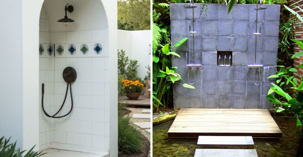 10 Florida Outdoor Showers That Actually Beat The Heat - Decor Hint