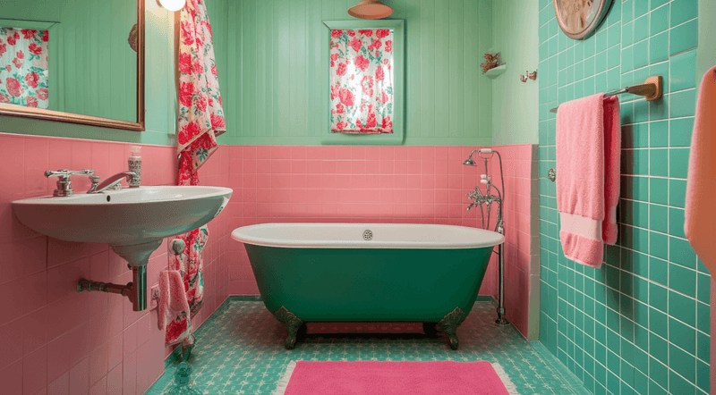 Embrace Colorful Fixtures