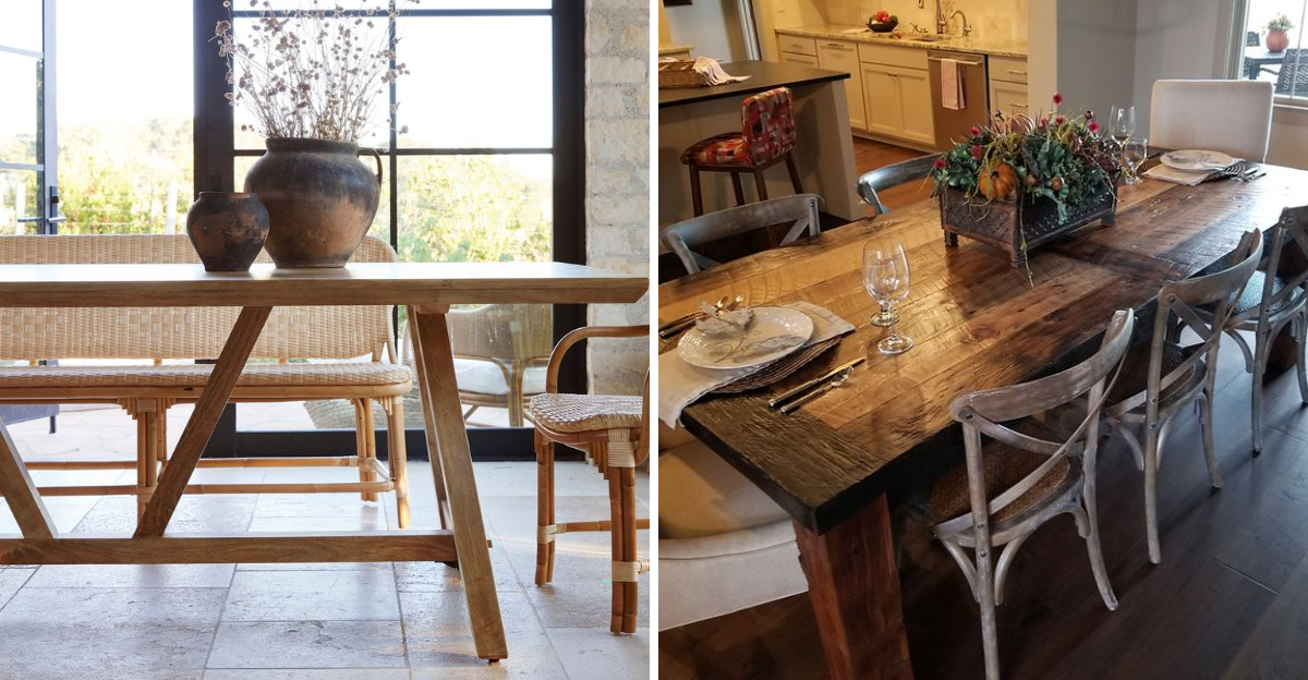10 South Carolina Farm Tables That Bring Family Together - Decor Hint 10 South Carolina Farm Tables That Bring Family Together - Decor Hint