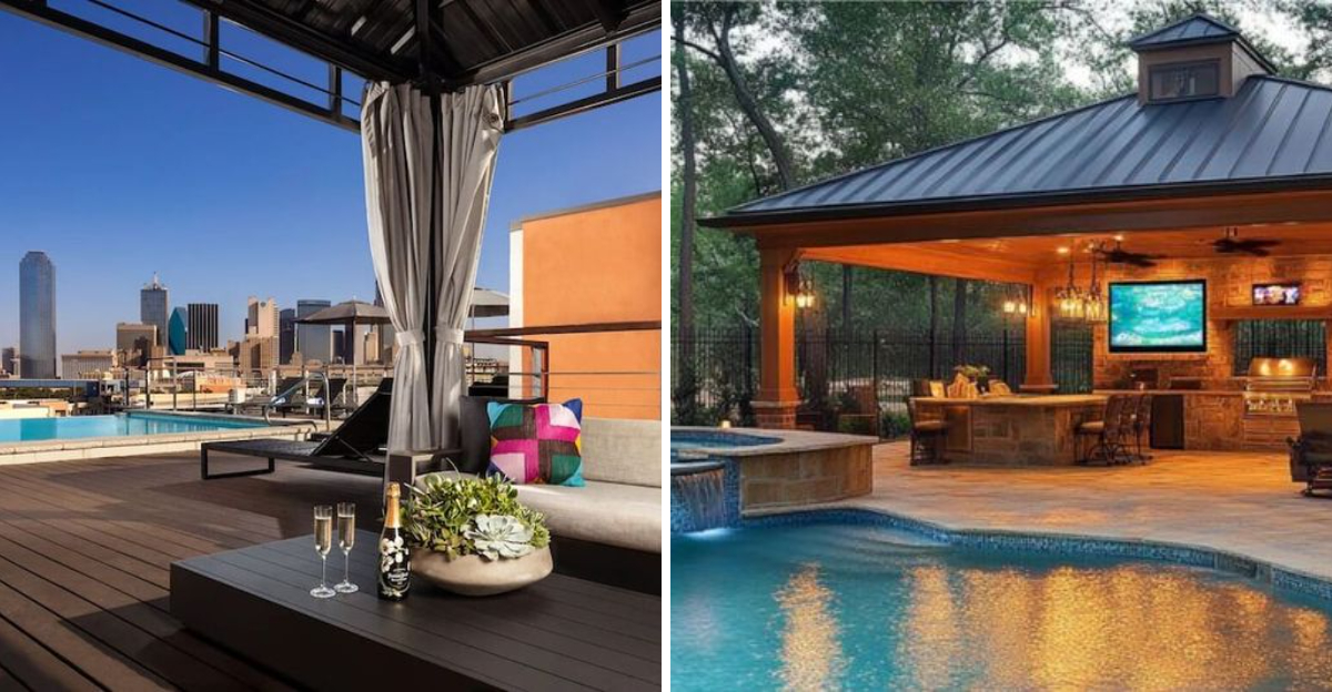 10 Texas Outdoor Spaces Designed To Function As Living Rooms - Decor Hint 10 Texas Outdoor Spaces Designed to Function As Living Rooms - Decor Hint
