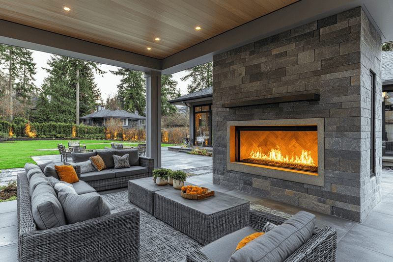 10 Texas Outdoor Spaces Designed To Function As Living Rooms - Decor Hint Hill Country Hideaway with Limestone Features