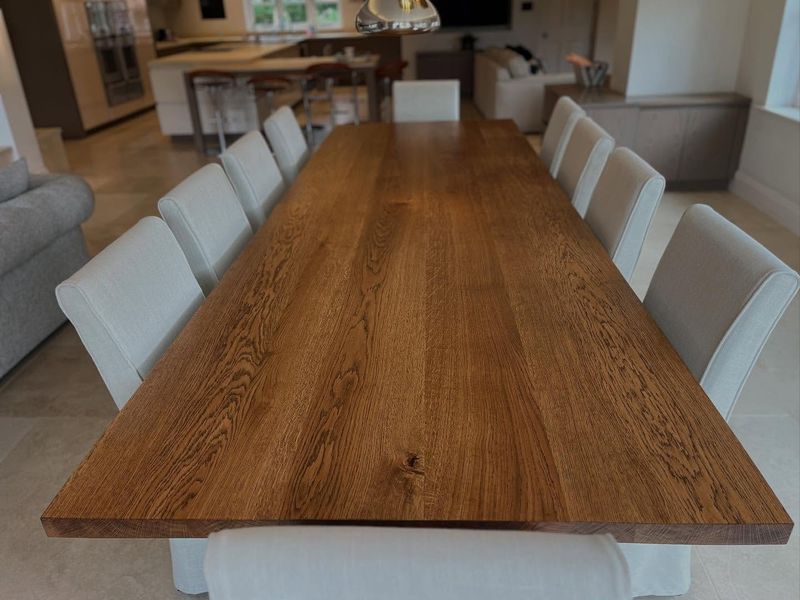 10 Wisconsin Farm Tables That Turn Meals Into Memories - Decor Hint The Heritage Oak Masterpiece