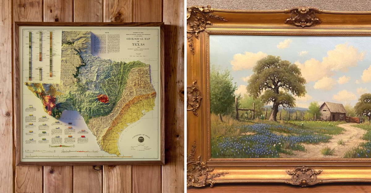 11 Texas Wall Art Pieces That Actually Feel Like Family Heirlooms - Decor Hint 11 Texas Wall Art Pieces That Actually Feel Like Family Heirlooms - Decor Hint