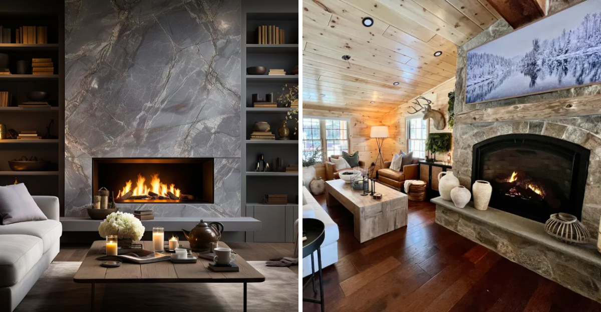 12 Tennessee Stone Fireplaces That Warm The Whole House - Decor Hint 12 Tennessee Stone Fireplaces That Warm The Whole House - Decor Hint