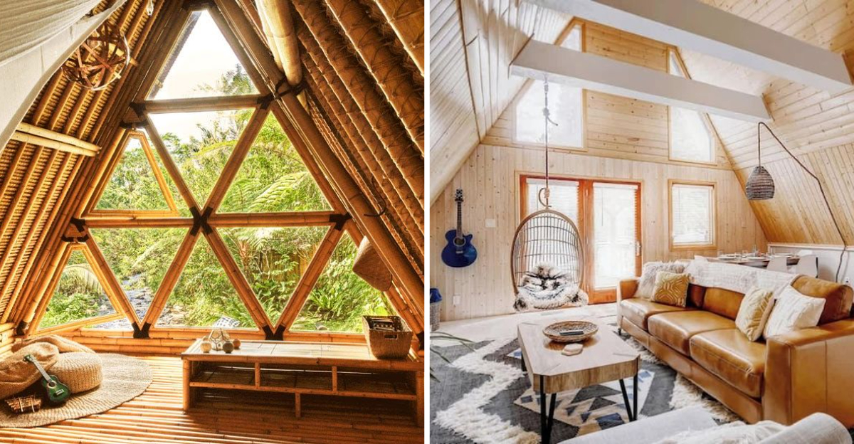 12 Gorgeous A-Frame Cabins For The Ultimate Cozy Escape - Decor Hint 12 Gorgeous A-Frame Cabins For The Ultimate Cozy Escape