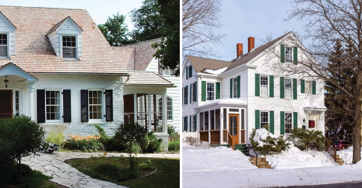 14 Cape Homes In Massachusetts With Sweet, Simple Curb Appeal - Decor Hint 14 Cape Homes In Massachusetts With Sweet Simple Curb Appeal - Decor Hint